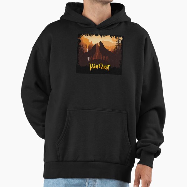 Tower Fall Howl WolfQuest Dream - Adult & Kids T-Shirts, Sweatshirts & Hoodies apparel design preview 1