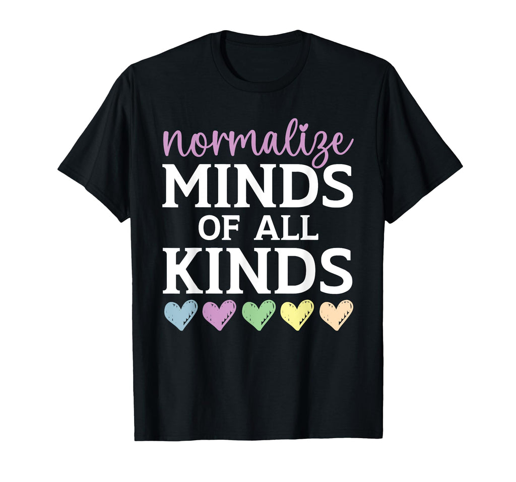 Normalize Minds All Kinds Suicide T-Shirt - Aesthetic Graphic for Adults - T-Shirt, Sweatshirt, Hoodie