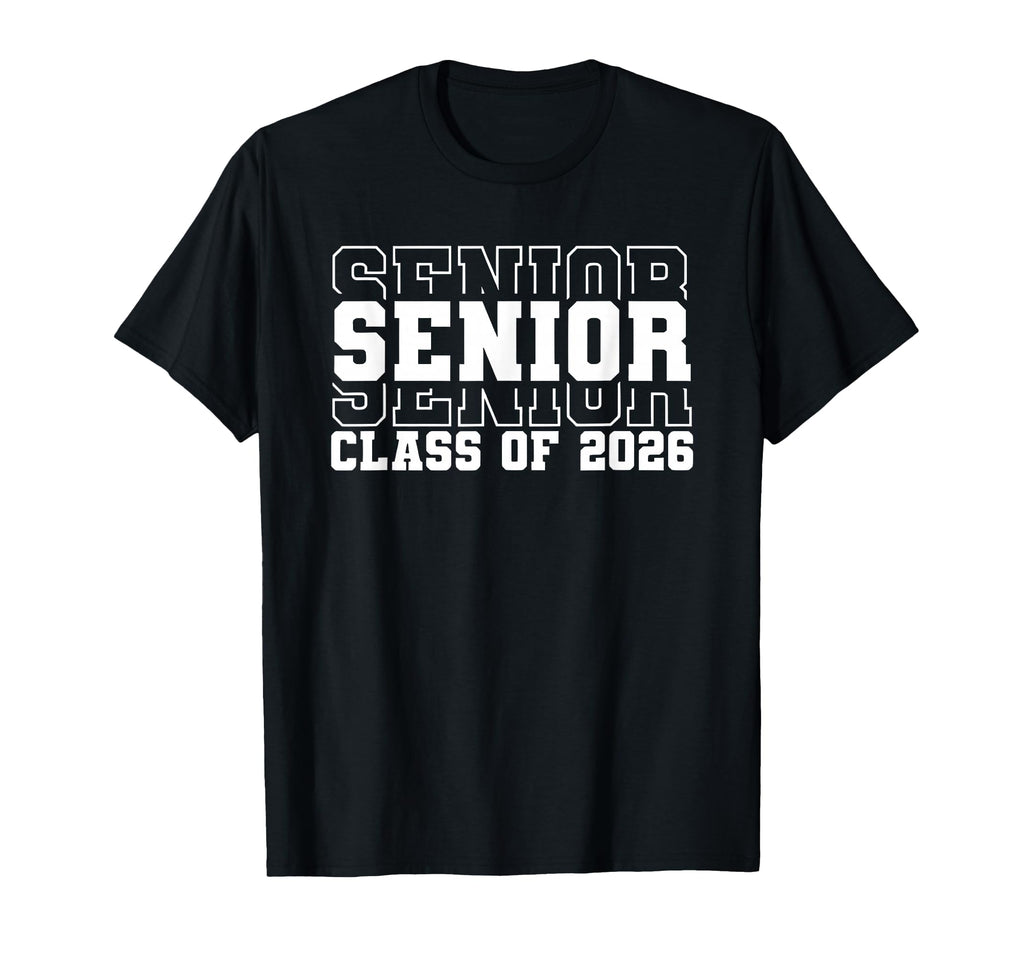 Senior Classes 2026 Graduation Year T-Shirt - Custom Art Print for Adults - T-Shirt, Sweatshirt, Hoodie
