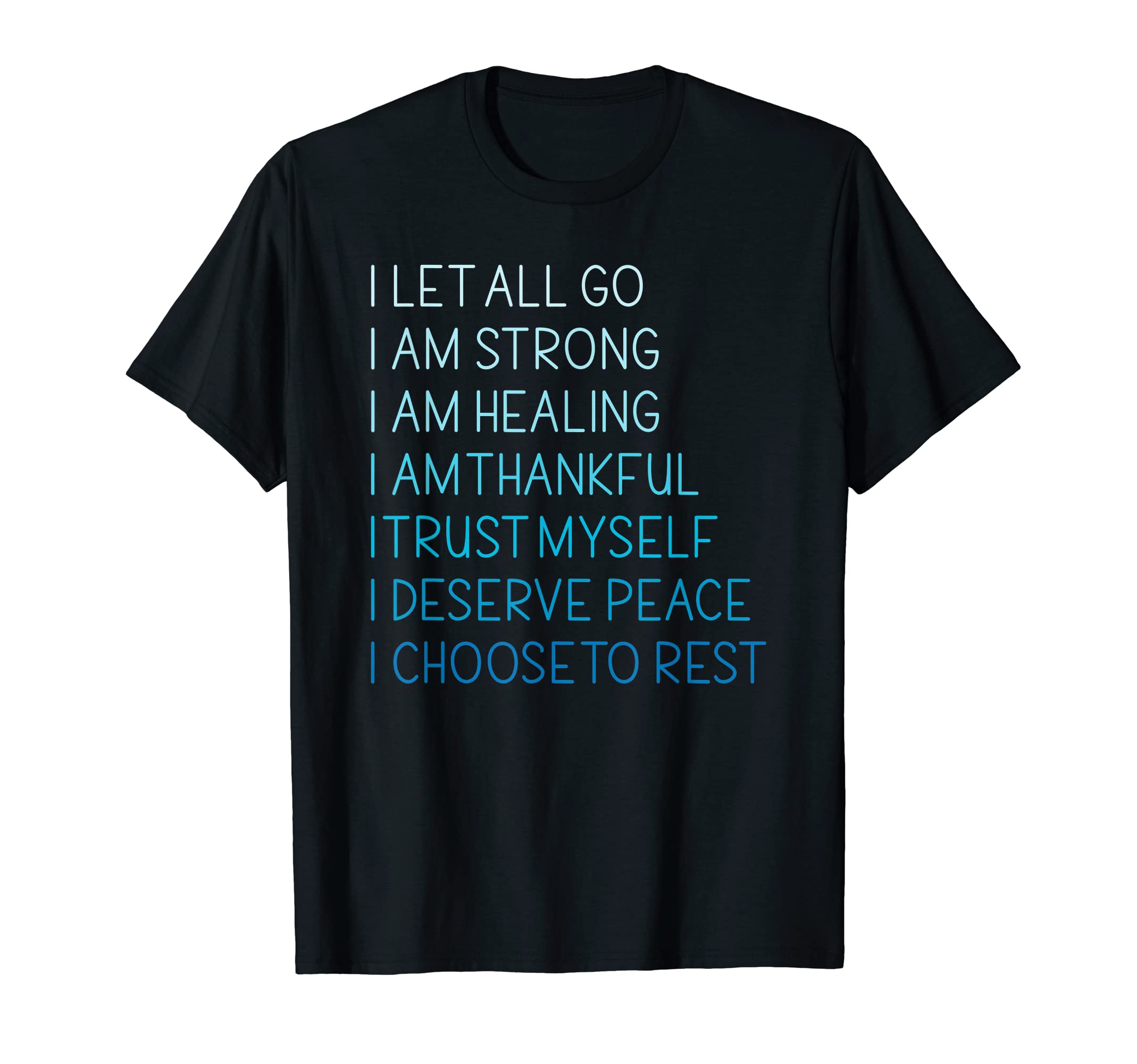 Bedtime Affirmations Adults Self T-Shirt - Aesthetic Graphic for Adults - T-Shirt, Sweatshirt, Hoodie