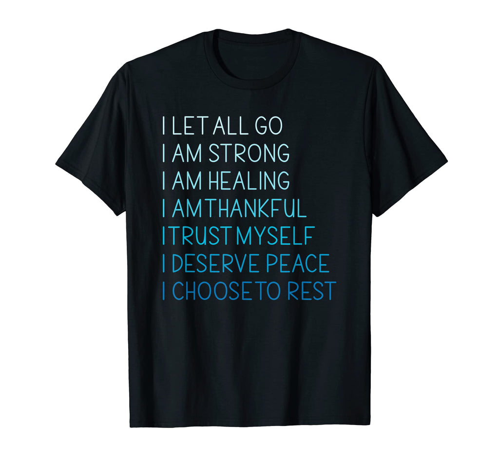 Bedtime Affirmations Adults Self Care T-Shirt - Fun Novelty Design Unisex - T-Shirt, Sweatshirt, Hoodie