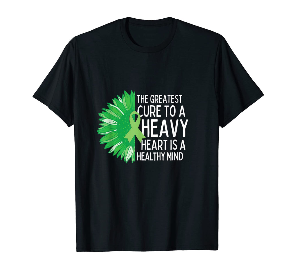 Healthy Mind Sunflower Mental Health T-Shirt - Graphic Print for Adults - T-Shirt, Sweatshirt, Hoodie