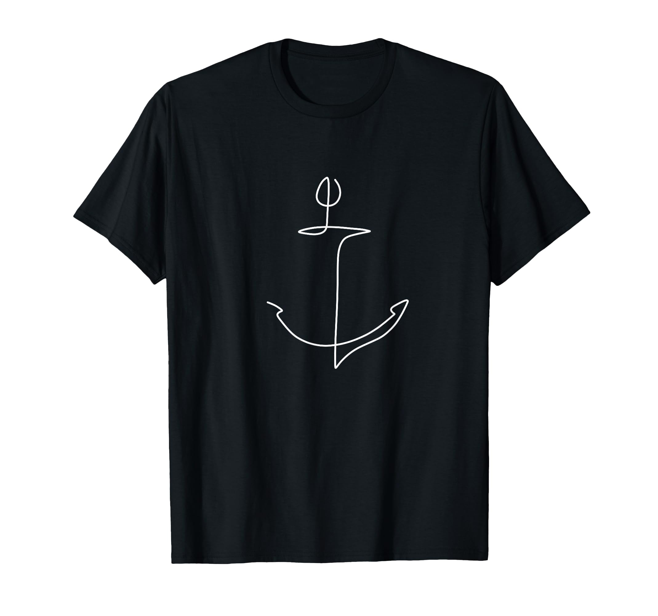 Anchor Maritime Sailor Sailor Yacht T-Shirt - Trendy Graphic for Adults - T-Shirt, Sweatshirt, Hoodie