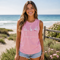 Simply Southern Paisley Flamingo Beach Tank Top - Adult & Kids T-Shirts, Sweatshirts & Hoodies apparel design preview 1