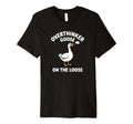 Overthinker Goose Loose Pun Meme Lover T-Shirt - Graphic Print Unisex - T-Shirt, Sweatshirt, Hoodie