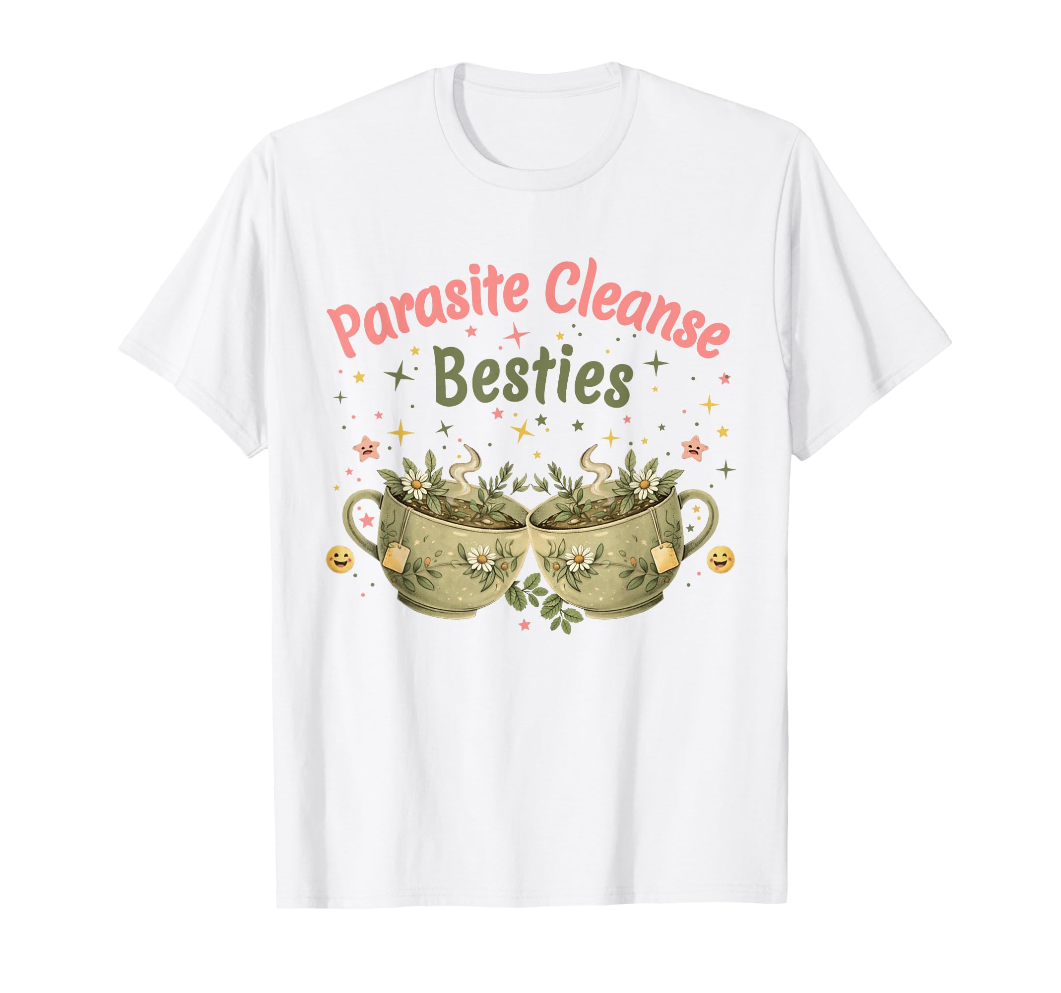 Funny Wellness Vibes Aesthetic Tea T-Shirt - Custom Art Print for Adults - T-Shirt, Sweatshirt, Hoodie