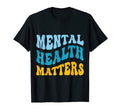 Mental Health Matters Brain Illness T-Shirt - Minimalist Print for Adults - T-Shirt, Sweatshirt, Hoodie