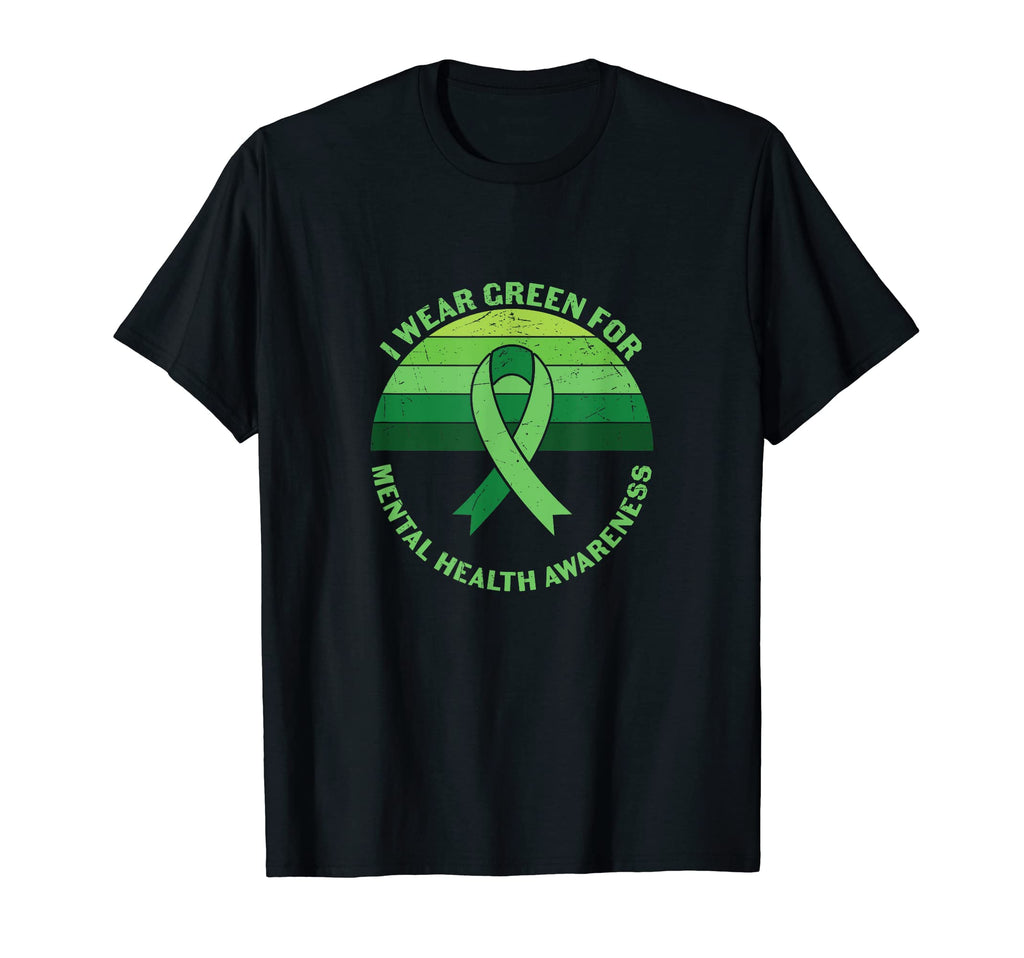Wear Green Mental Health Matters T-Shirt - Novelty Apparel Men Women - T-Shirt, Sweatshirt, Hoodie