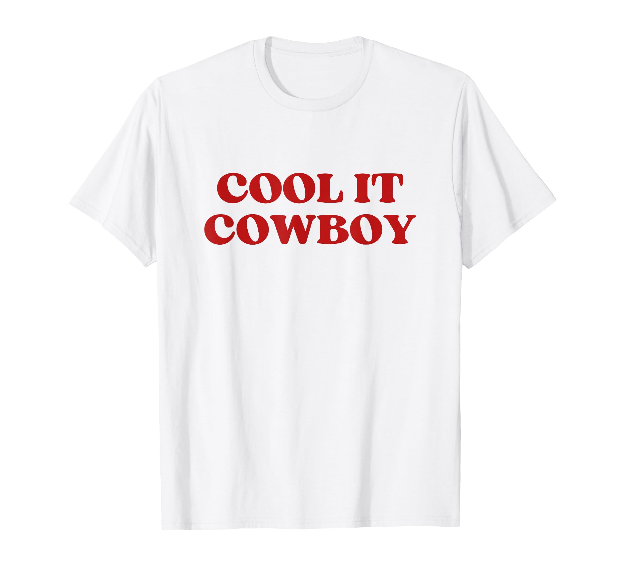 It Cowboy Y2K Aesthetic T-Shirt - Minimalist Print for Adults - T-Shirt, Sweatshirt, Hoodie