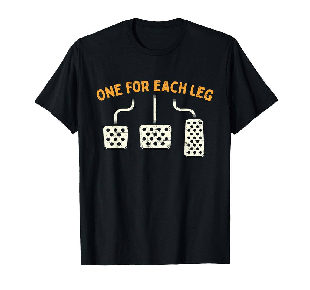 One Each Leg Mechanic Car Lover T-Shirt - Aesthetic Graphic for Adults - T-Shirt, Sweatshirt, Hoodie