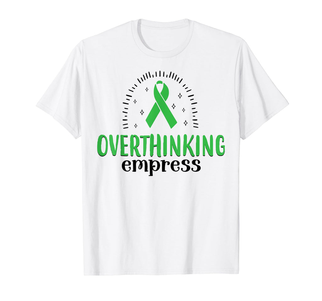 Overthinking Empress Depression T-Shirt - Minimalist Print for Adults - T-Shirt, Sweatshirt, Hoodie