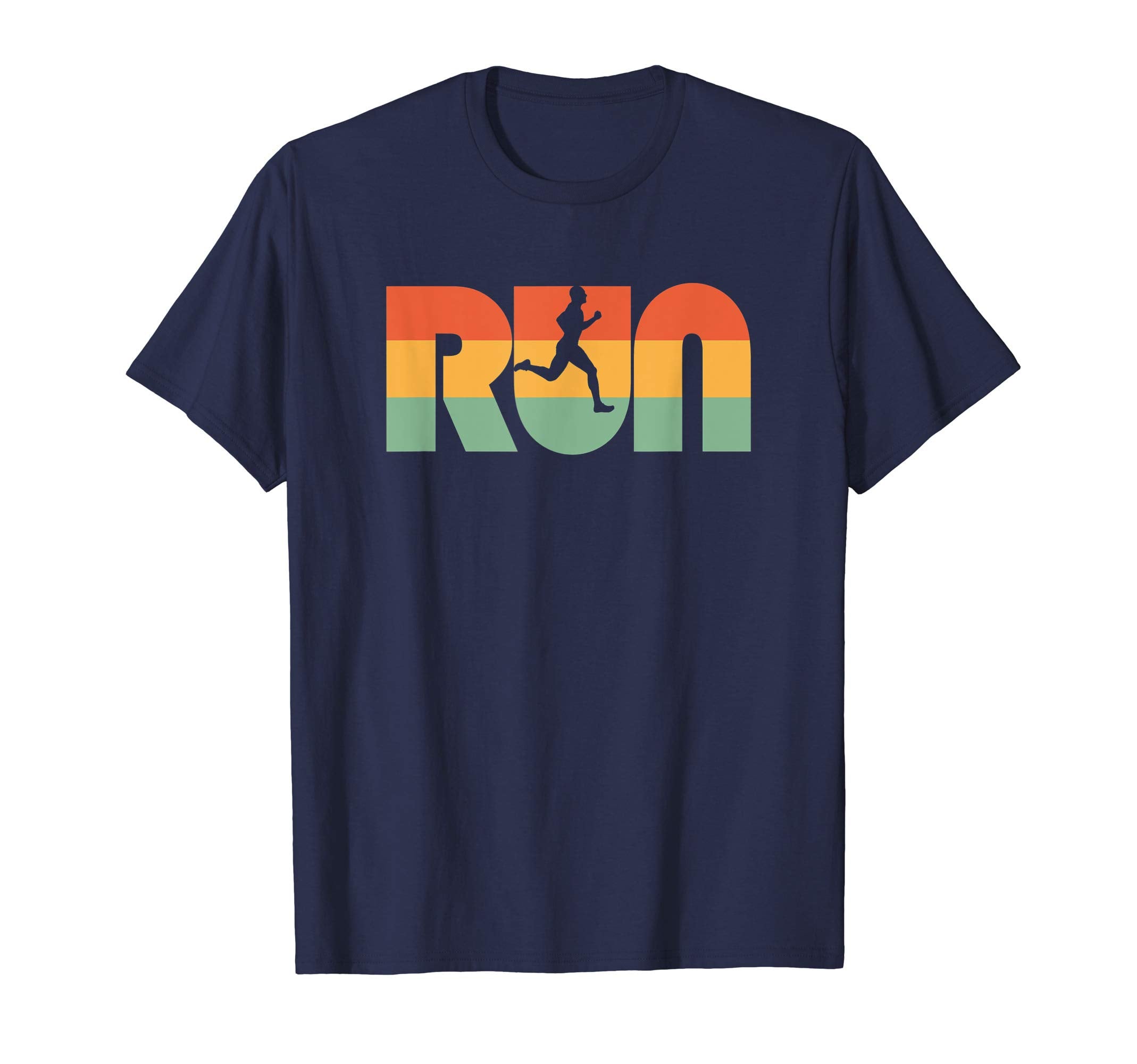 Run 60S Color Typography Runnergraphic T-Shirt - Graphic Print Men Women - T-Shirt, Sweatshirt, Hoodie