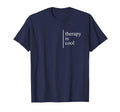 Mental Health Matters Therapy Is T-Shirt - Graphic Print for Adults - T-Shirt, Sweatshirt, Hoodie