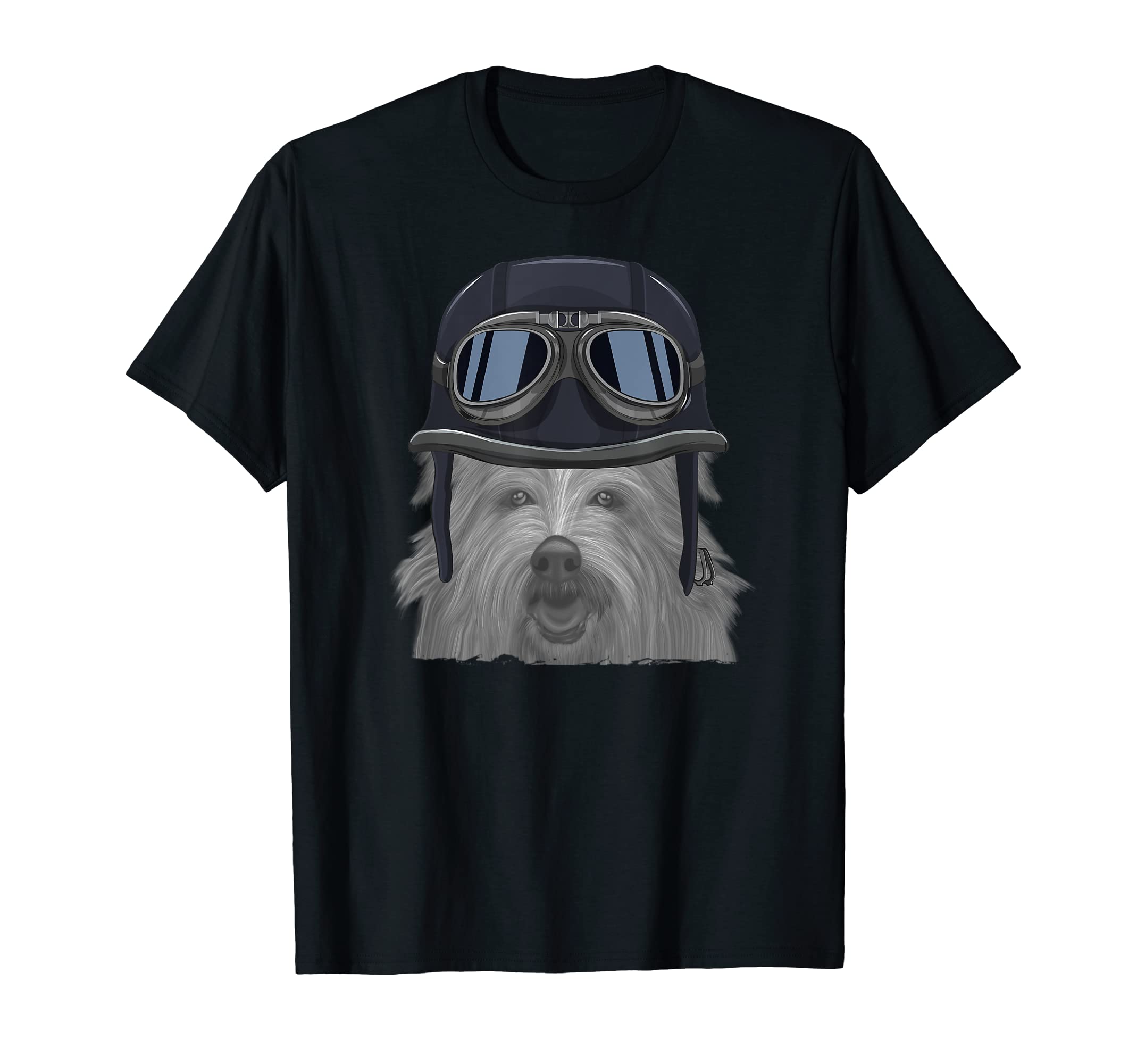 Berger Picard Wearing Motorcycle Helmet T-Shirt - Graphic Print Men Women - T-Shirt, Sweatshirt, Hoodie