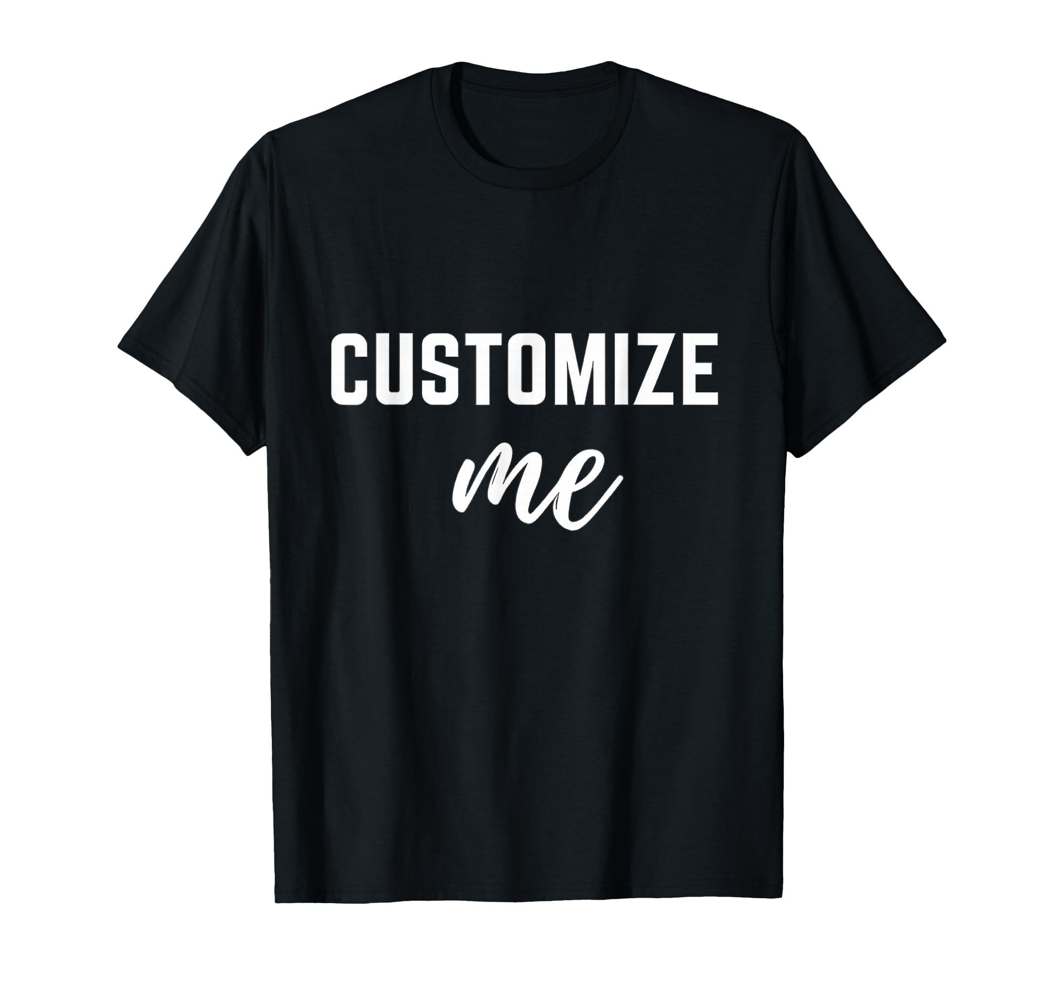 Script Typography T-Shirt - Custom Art Print for Adults - T-Shirt, Sweatshirt, Hoodie