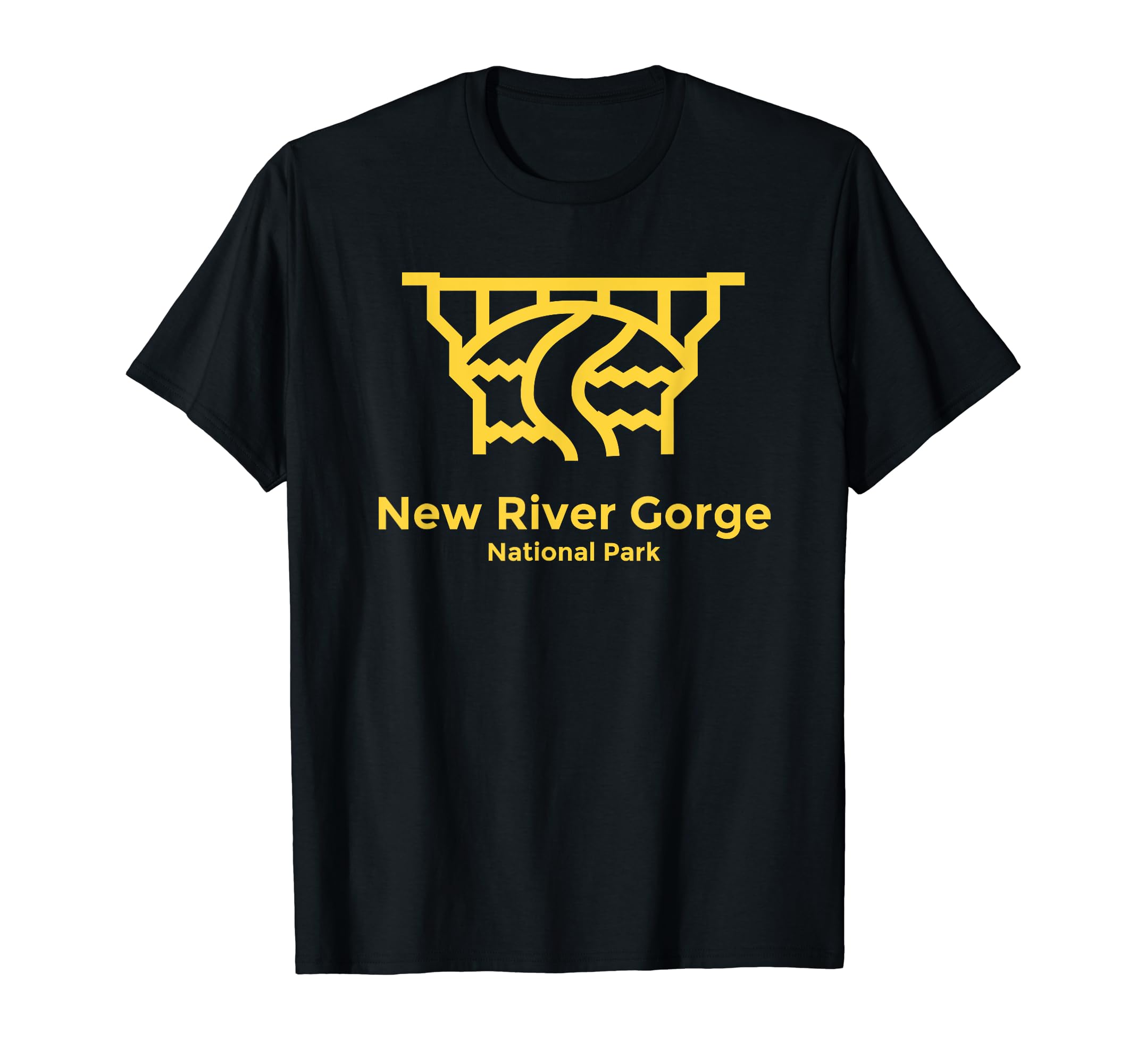 New River Gorge National Park West T-Shirt - Graphic Print for Adults - T-Shirt, Sweatshirt, Hoodie