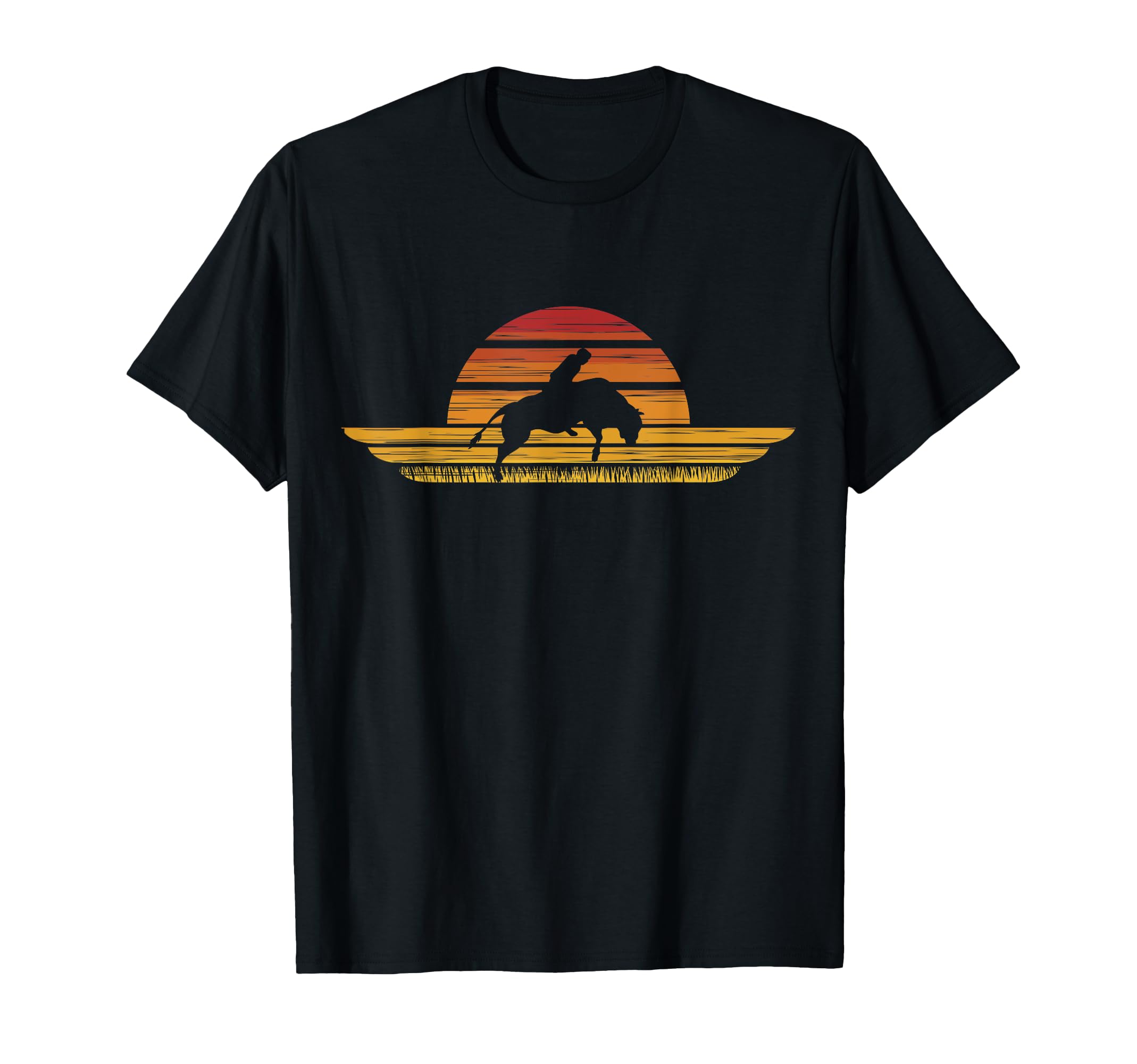 Rodeo Western Bull Riding Country T-Shirt - Aesthetic Graphic Men Women - T-Shirt, Sweatshirt, Hoodie