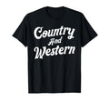 Country And Western Music Americana T-Shirt - Custom Art Print for Adults - T-Shirt, Sweatshirt, Hoodie