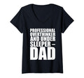 Womens Professional Overthinker Under T-Shirt - Minimalist Print Men Women - T-Shirt, Sweatshirt, Hoodie