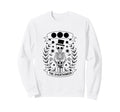 Overthinker Tarot Card Skeleton Sweatshirt - Fun Novelty Design for Adults - T-Shirt, Sweatshirt, Hoodie