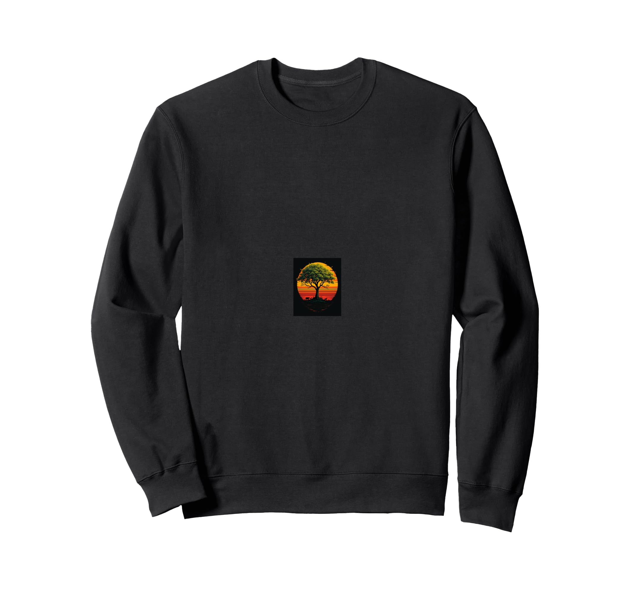 Nature Sunset Gift Sweatshirt - Custom Art Print Men Women - T-Shirt, Sweatshirt, Hoodie