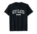 West Glacier Montana Mt Athletic T-Shirt - Aesthetic Graphic for Adults - T-Shirt, Sweatshirt, Hoodie