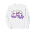 Antisocial Butterfly Pretty Sweatshirt - Graphic Print for Adults - T-Shirt, Sweatshirt, Hoodie