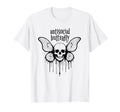Antisocial Butterfly Introvert Macabre T-Shirt - Minimalist Print Unisex - T-Shirt, Sweatshirt, Hoodie