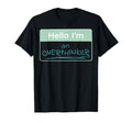 Overthinker Name Tag T-Shirt - Fun Novelty Design Unisex - T-Shirt, Sweatshirt, Hoodie