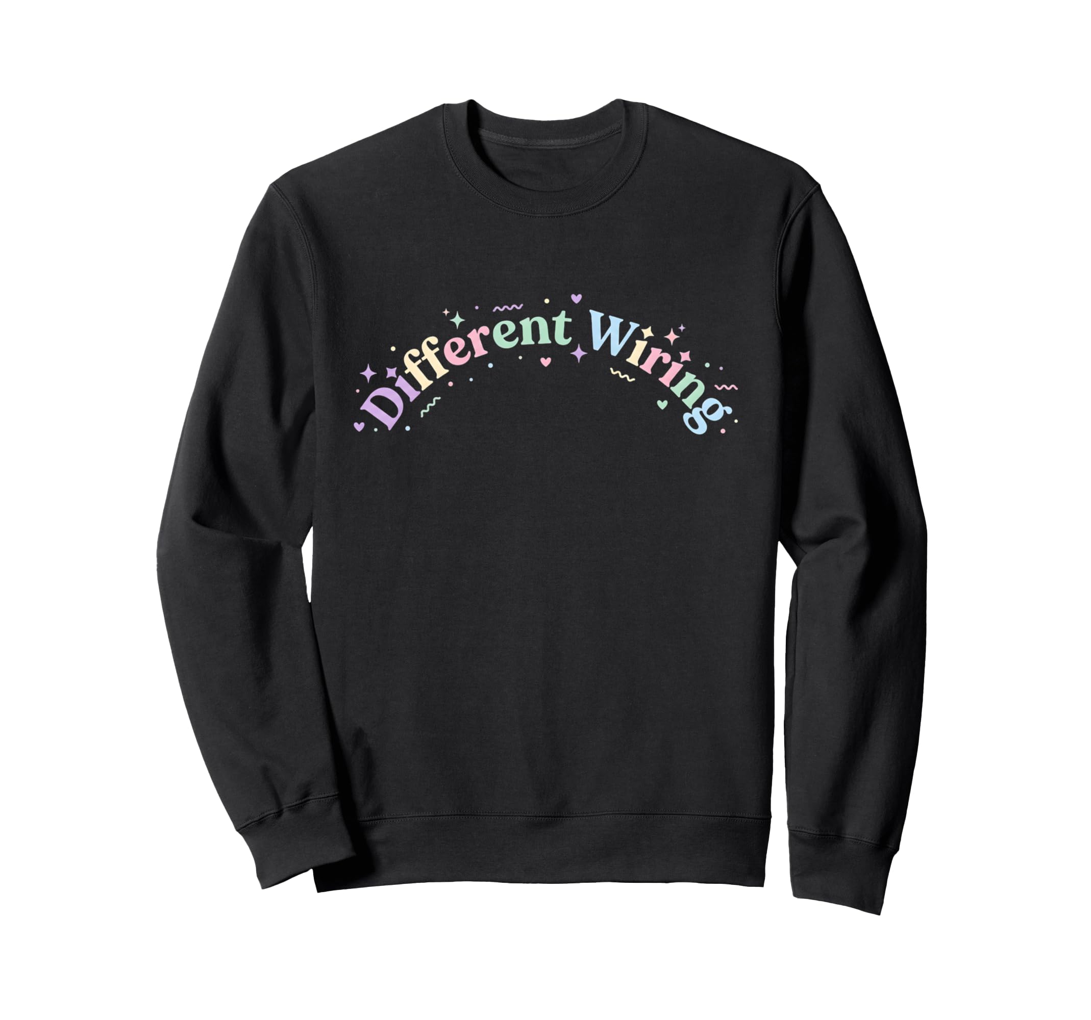Different Wiring Neurodivergent Sweatshirt - Graphic Print Unisex - T-Shirt, Sweatshirt, Hoodie