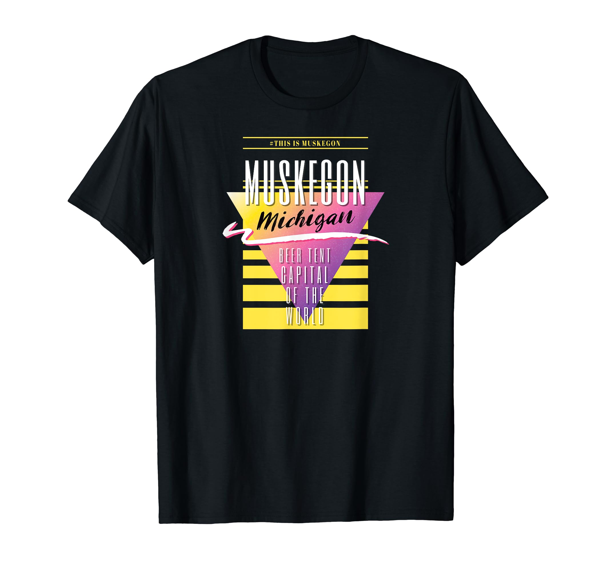 Funny Muskegon Michigan Beer T-Shirt - Streetwear Style Unisex - T-Shirt, Sweatshirt, Hoodie