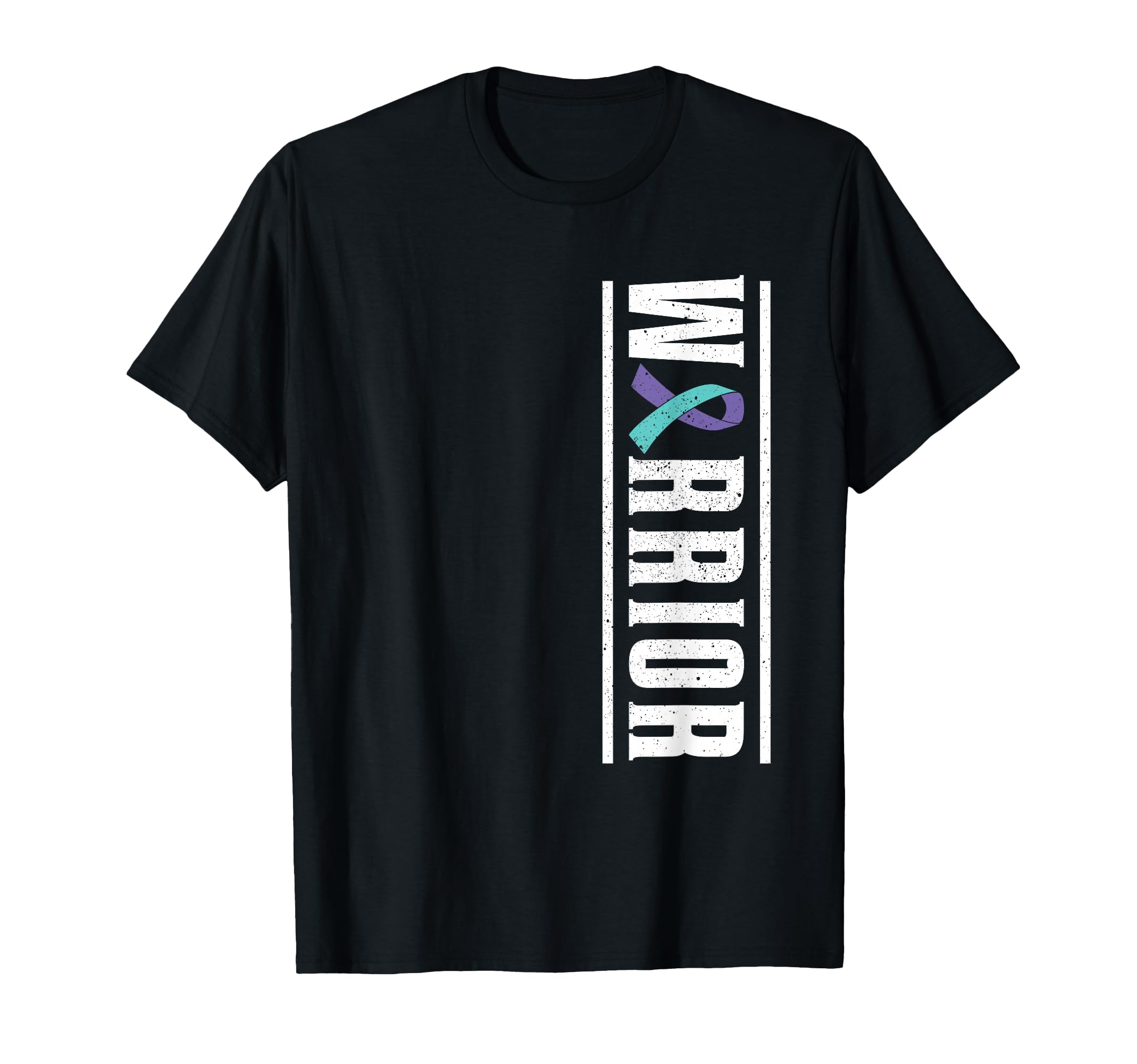Suicide Awareness Warrior Mental T-Shirt - Custom Art Print Men Women - T-Shirt, Sweatshirt, Hoodie