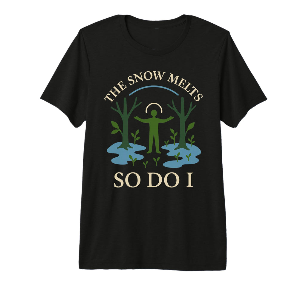 Forest Walk Overthinker Mental Reset T-Shirt - Minimalist Print Unisex - T-Shirt, Sweatshirt, Hoodie