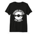 Sounds Better Vinyl Record Player T-Shirt - Minimalist Print for Adults - T-Shirt, Sweatshirt, Hoodie