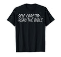 Self Care Tip Read Bible T-Shirt - Trendy Graphic Men Women - T-Shirt, Sweatshirt, Hoodie