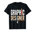 Designer Typography Pen Icon T-Shirt - Custom Art Print Unisex - T-Shirt, Sweatshirt, Hoodie
