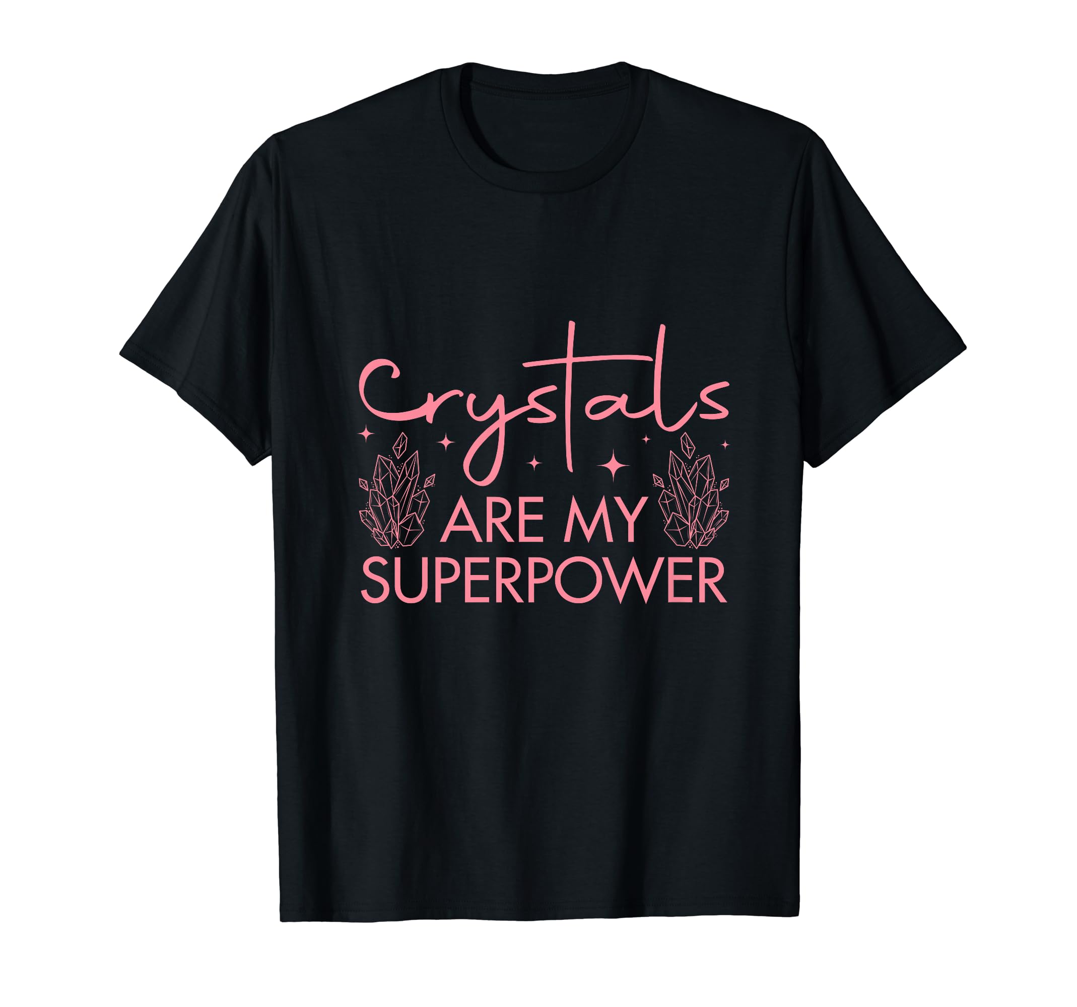 Crystals Witchy Alchemy Chakras Energy T-Shirt - Graphic Print Unisex - T-Shirt, Sweatshirt, Hoodie