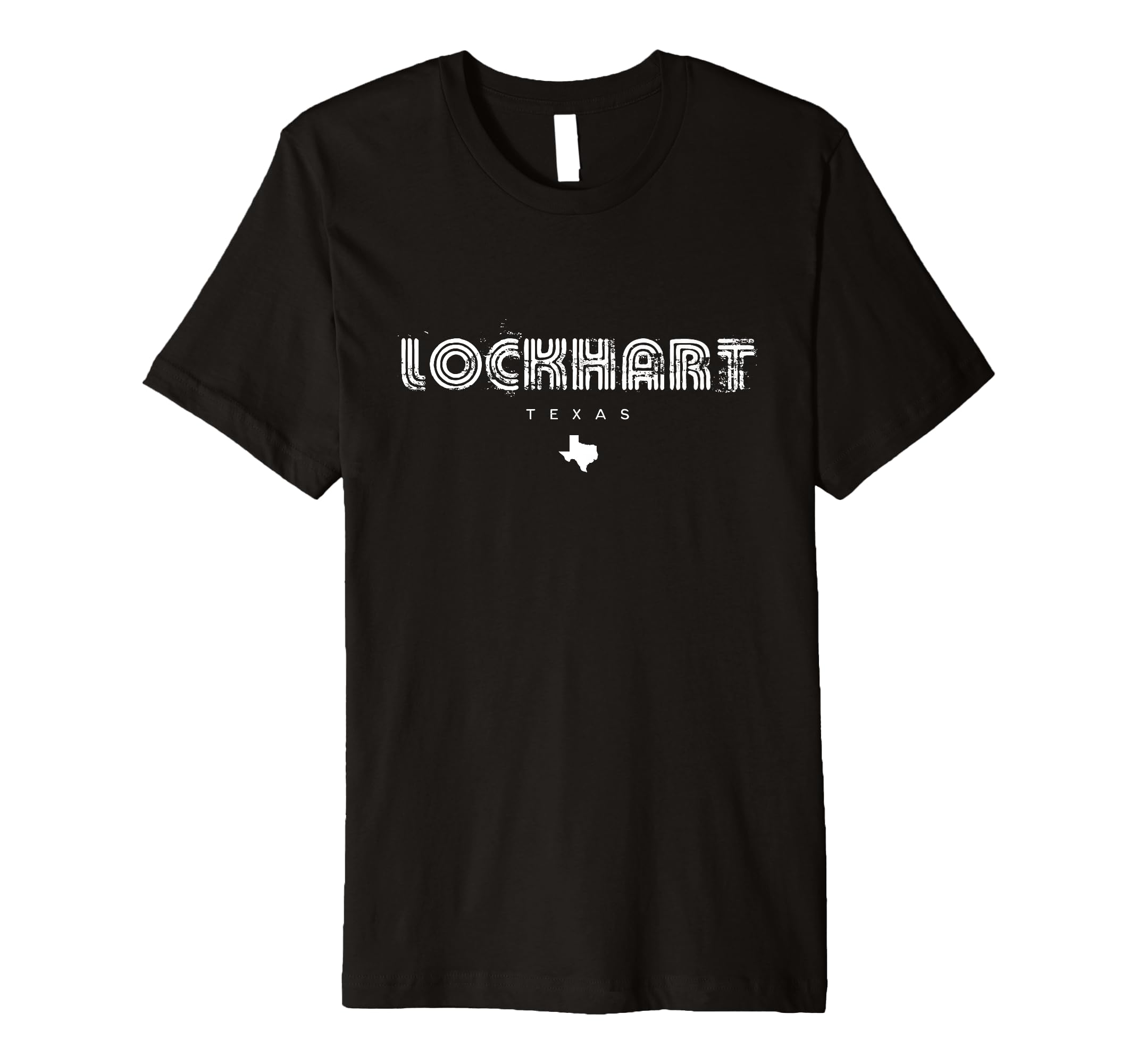 Lockhart Texas Tx 70S 80S Type T-Shirt - Novelty Apparel Unisex - T-Shirt, Sweatshirt, Hoodie