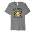 Antisocial Butterfly Introvert Monarch T-Shirt - Graphic Print for Adults - T-Shirt, Sweatshirt, Hoodie
