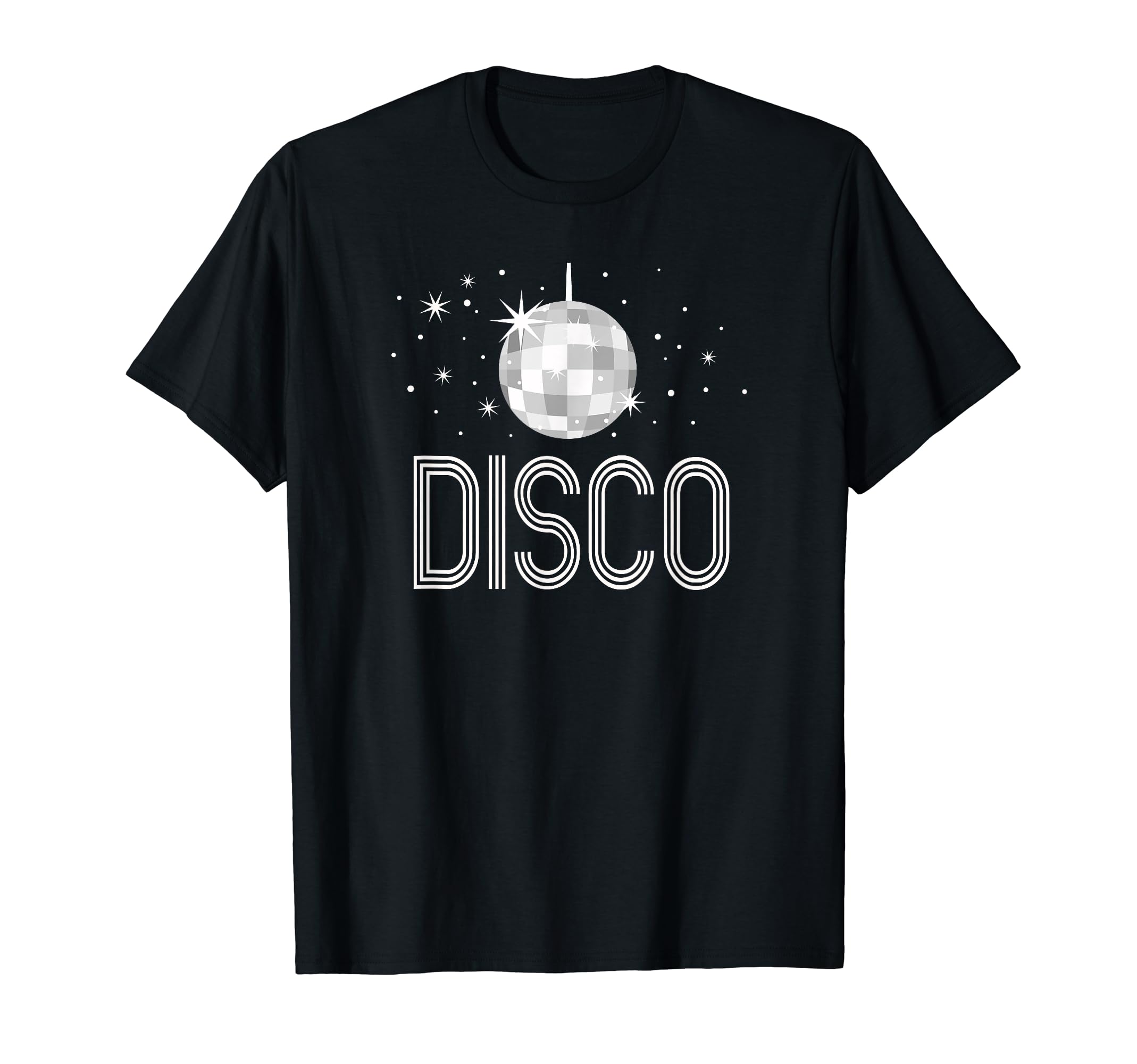 70S Disco Ball Dance T-Shirt - Custom Art Print Unisex - T-Shirt, Sweatshirt, Hoodie