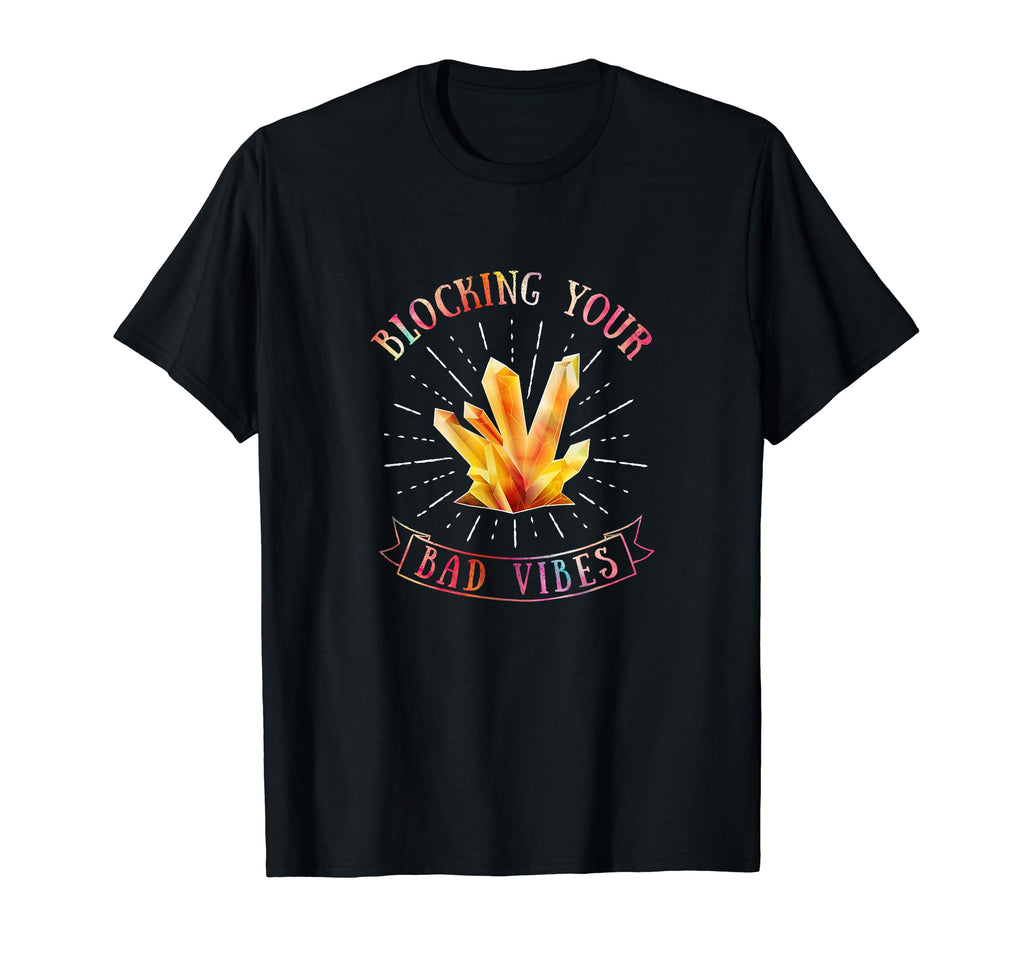 Crystal Good Vibes Positive Energy And T-Shirt - Minimalist Print Unisex - T-Shirt, Sweatshirt, Hoodie