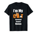 Im My Cats Emotional Support Human T-Shirt - Streetwear Style Unisex - T-Shirt, Sweatshirt, Hoodie