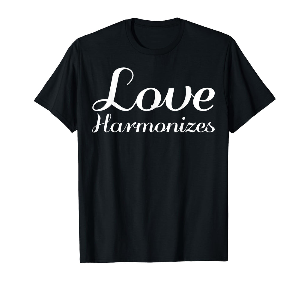 Love Harmonizes Mental Health T-Shirt - Casual Everyday Wear Men Women - T-Shirt, Sweatshirt, Hoodie