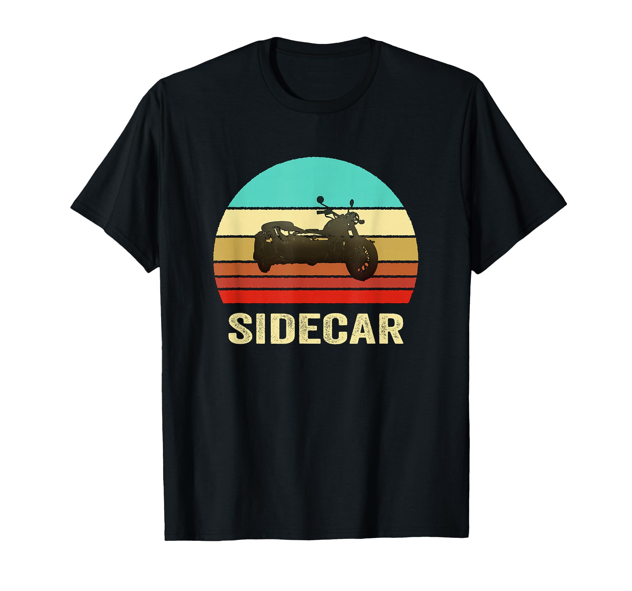 Sunset Sidecar Motorcycle T-Shirt - Graphic Print Men Women - T-Shirt, Sweatshirt, Hoodie