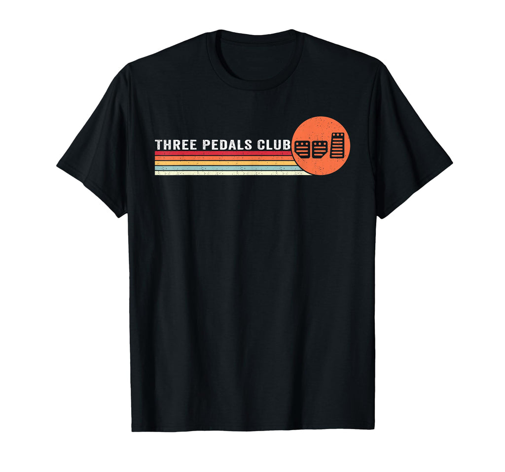 Three Pedals Club Driver Manual T-Shirt - Custom Art Print Unisex - T-Shirt, Sweatshirt, Hoodie