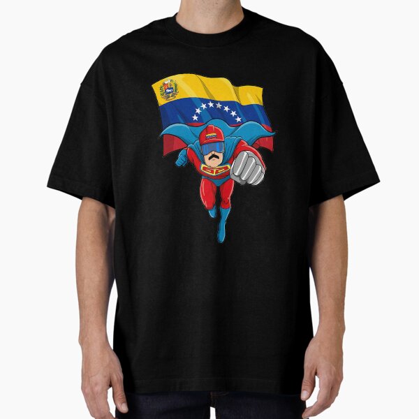 Superbigote Venezuelas Superhero Protector - Adult & Kids T-Shirts, Sweatshirts & Hoodies apparel design preview 1