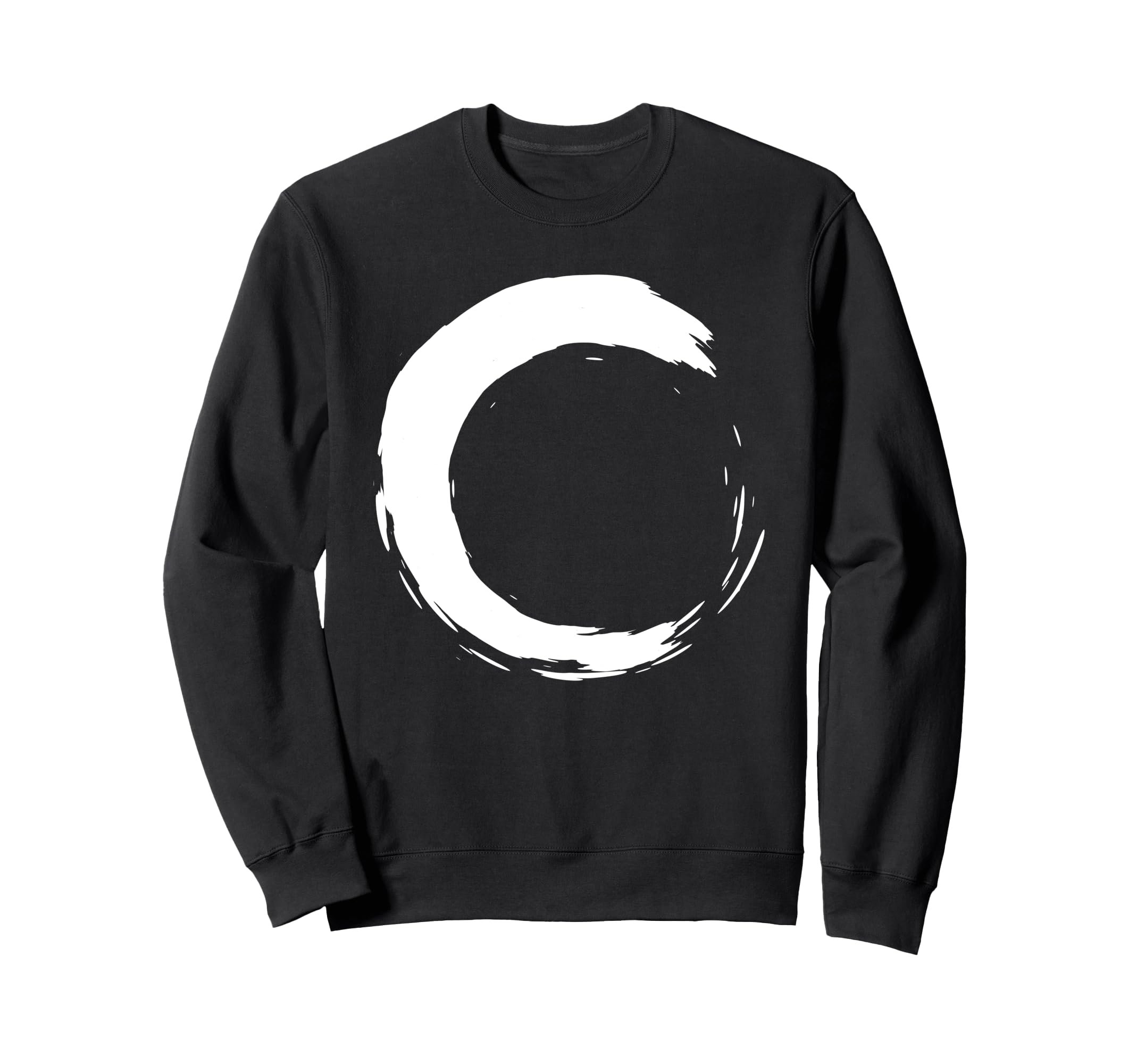 Meditation Enso Circle Mindfulness Sweatshirt - Minimalist Print Men Women - T-Shirt, Sweatshirt, Hoodie