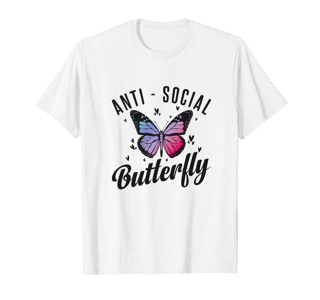 Butterfly Insects Caterpillar T-Shirt - Trendy Graphic for Adults - T-Shirt, Sweatshirt, Hoodie