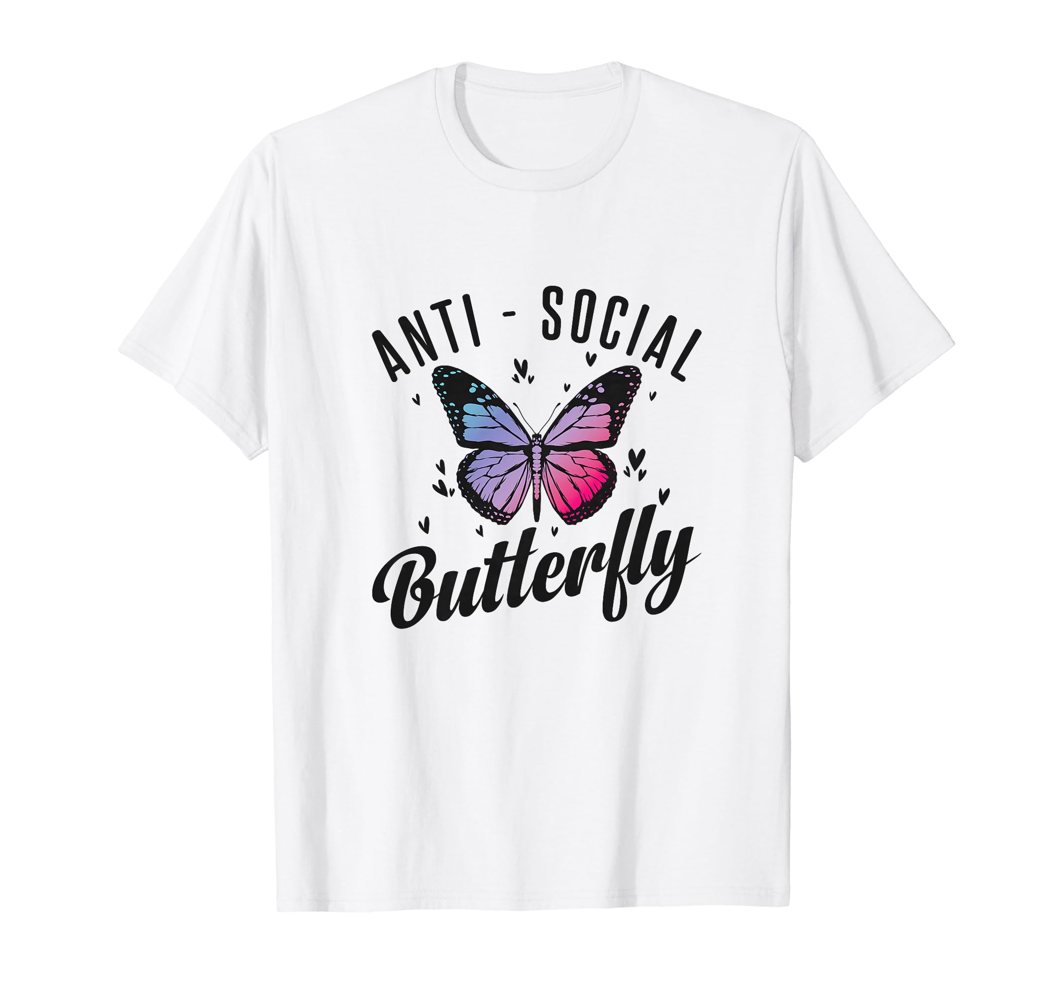 Butterfly Insects Caterpillar T-Shirt - Trendy Graphic for Adults - T-Shirt, Sweatshirt, Hoodie