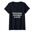 Womens Professional Overthinker T-Shirt - Custom Art Print for Adults - T-Shirt, Sweatshirt, Hoodie